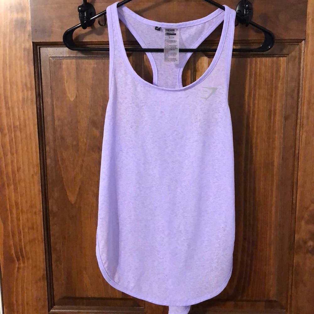 Gymshark purple workout tank
